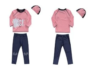 Ti manch Long Pink fann la Digital enprime
